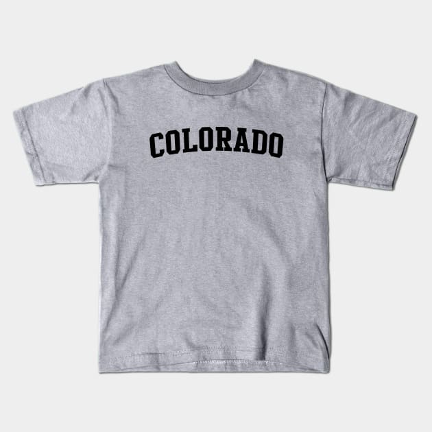 Colorado Kids T-Shirt by Novel_Designs